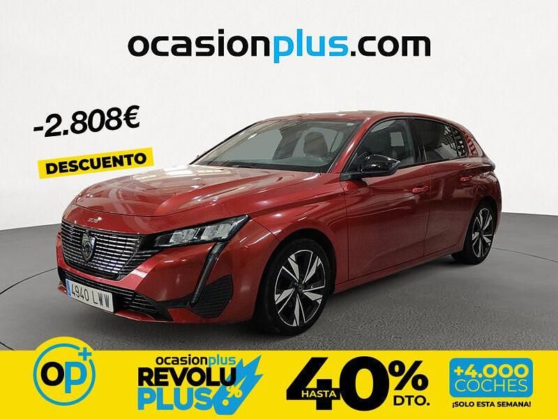Usado Peugeot 308 Allure 130 CV (95 kW) 2022 Rojo Berlina