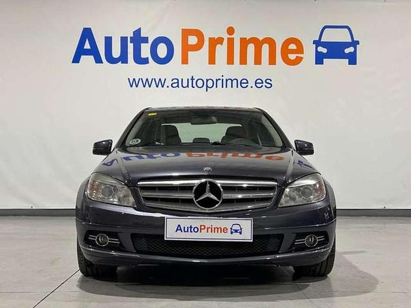 Usado Mercedes C200 136 CV (100 kW) 2009 Azul Berlina