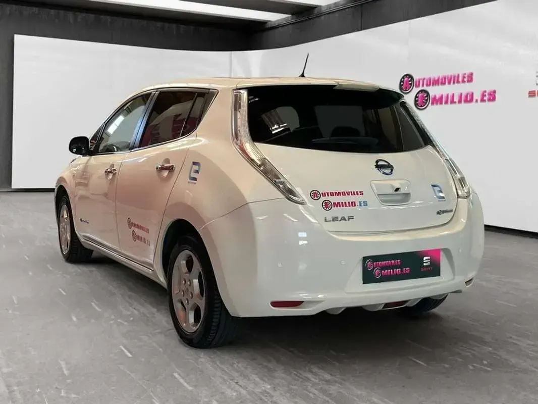 Usado Nissan Leaf Tekna 80 kW (109 CV) 2017 Blanco Utilitario