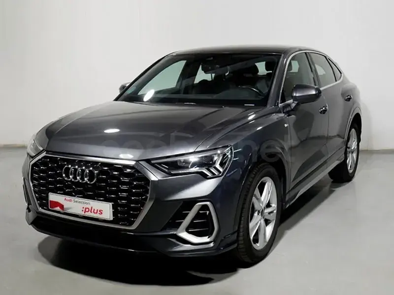 Usado Audi Q3 Sportback S-Line 150 CV (110 kW) 2022 Negro SUV