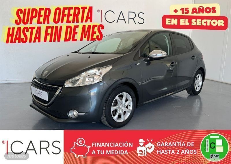 Gris Usado 2015 Peugeot 208 Style Utilitario | 7990 € (Precio justo) - Imagen 1/4