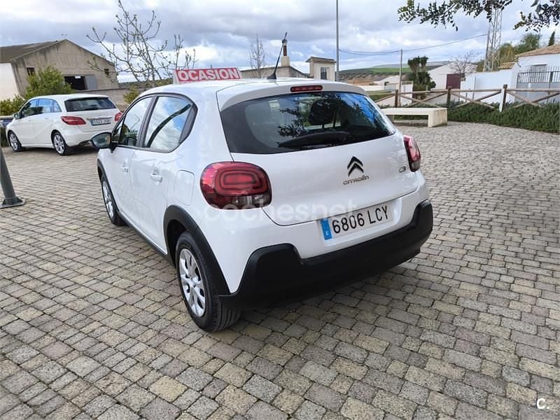 Usado Citroën C3 Feel 99 CV (72 kW) 2019 Blanco Utilitario