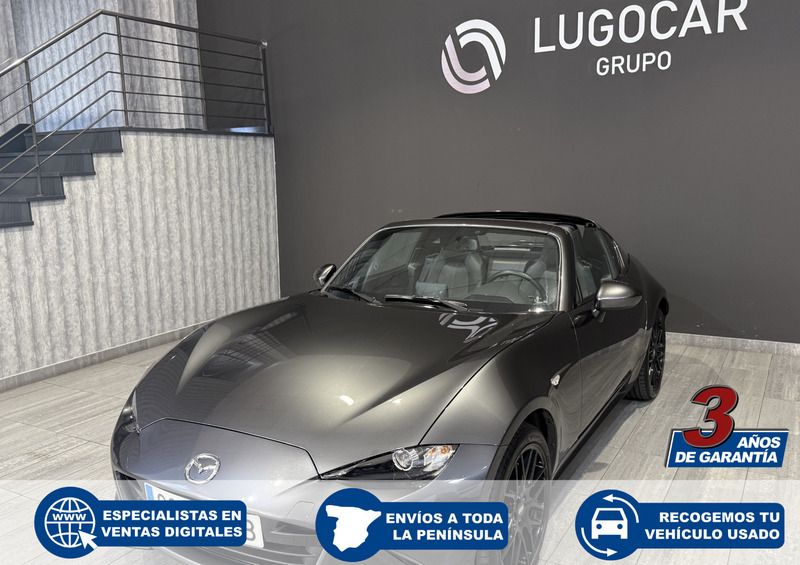 Gris / plata Usado 2022 Mazda MX5 Descapotable | 28.300 € (Precio justo) - Imagen 1/4