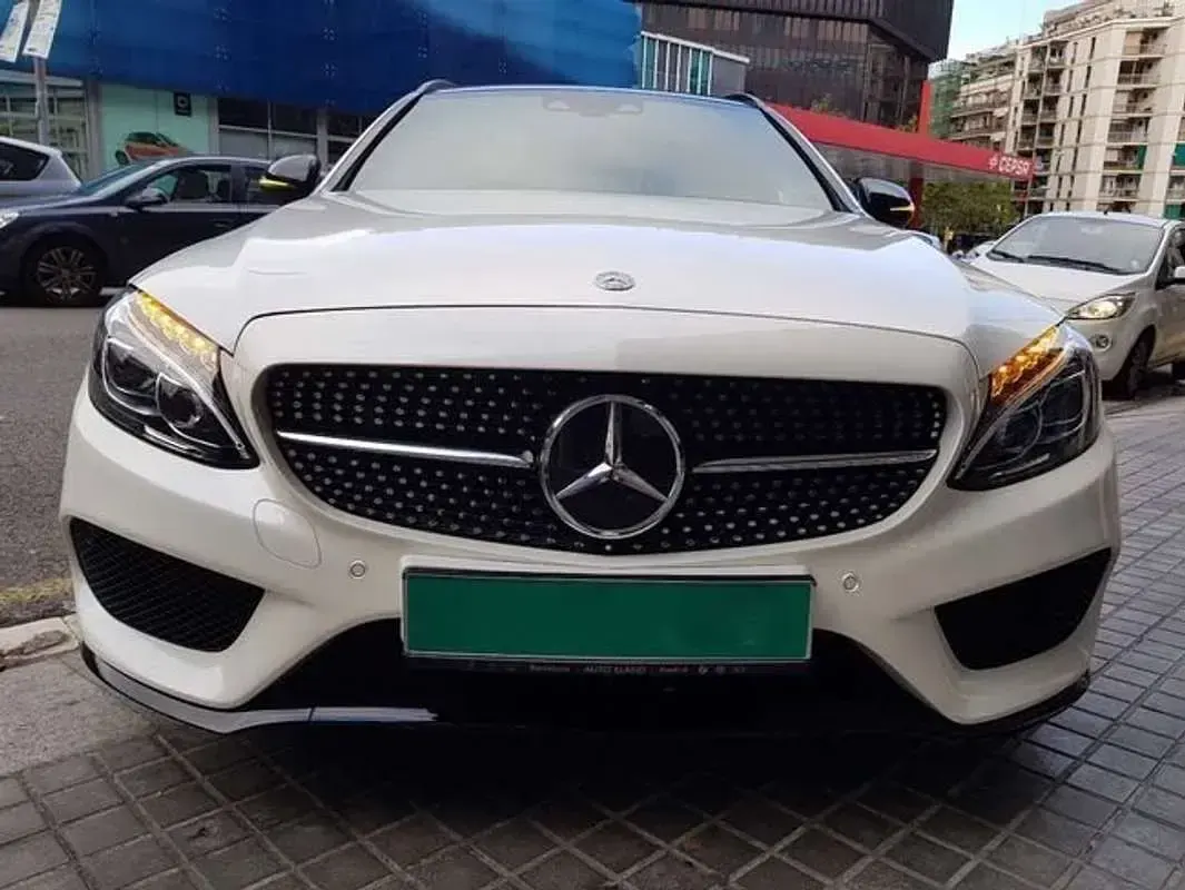 Usado Mercedes C43 AMG AMG 367 CV (269 kW) 2015 Blanco Familiar