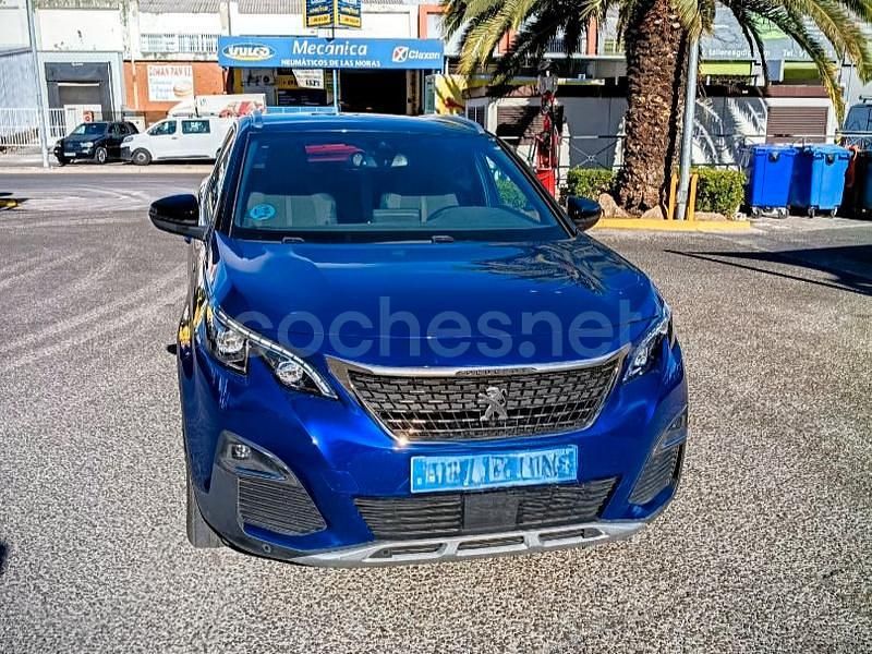 Azul Usado 2020 Peugeot 3008 GT-line SUV | 18.500 € (Precio justo) - Imagen 1/4