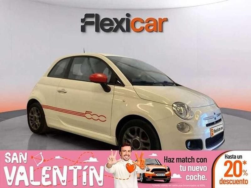 Blanco Usado 2015 Fiat 500 Pop Utilitario | 7990 € (Precio justo) - Imagen 1/4