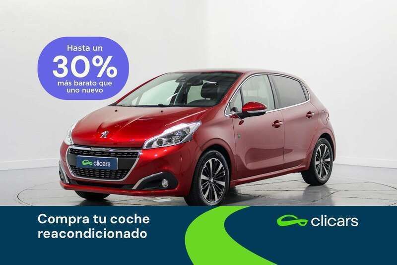 Rojo Usado 2019 Peugeot 208 S Utilitario | 9990 € (Super precio) - Imagen 1/4