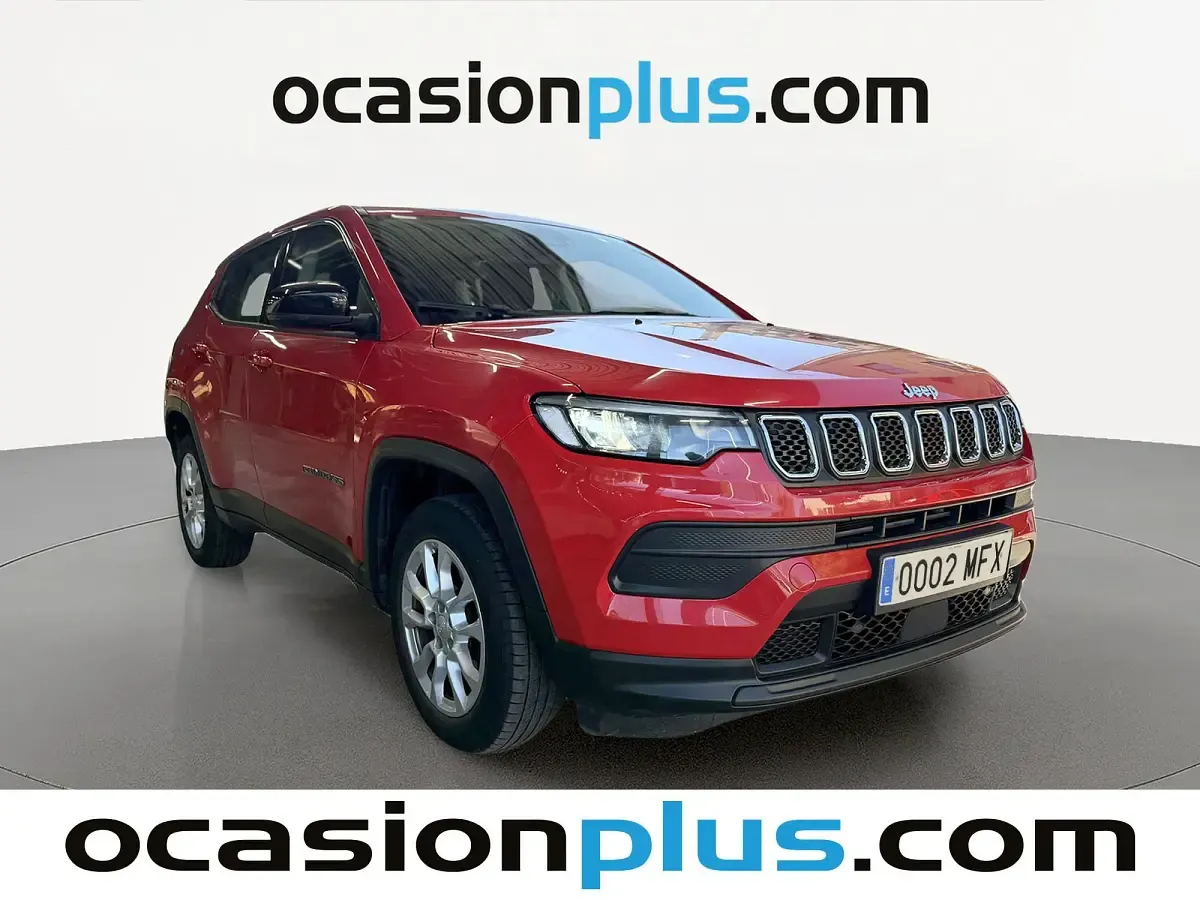 Usado Jeep Compass Longitude 130 CV (95 kW) 2023 Rojo SUV