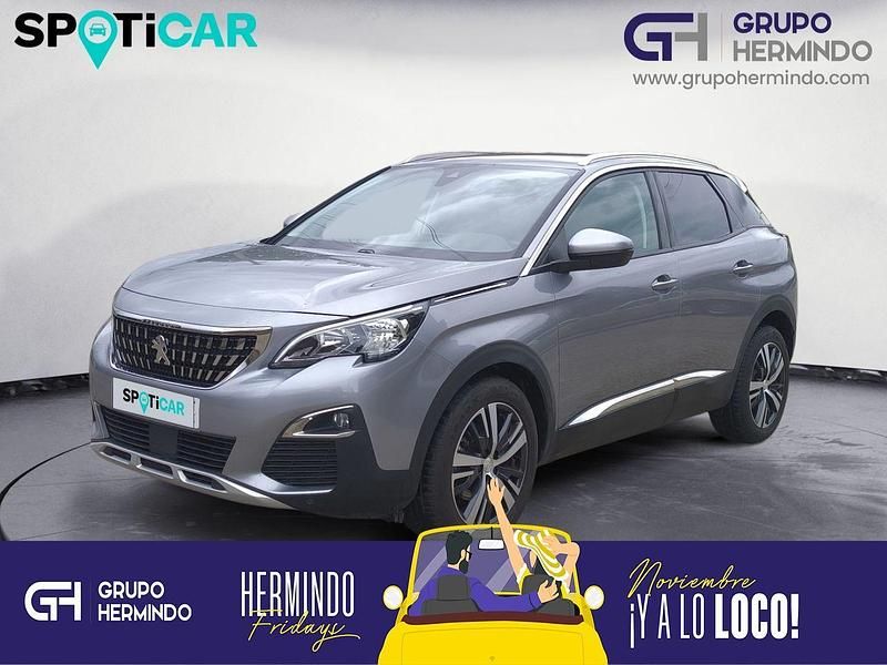 Gris / plata Usado 2021 Peugeot 3008 Allure SUV | 14.750 € (Buen precio) - Imagen 1/4