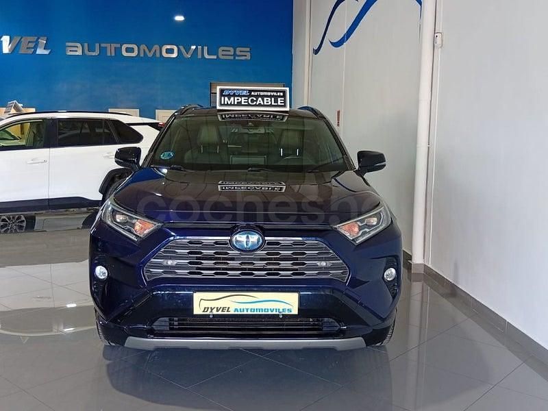 Usado Toyota RAV4 Hybrid 218 CV (160 kW) 2019 Azul SUV