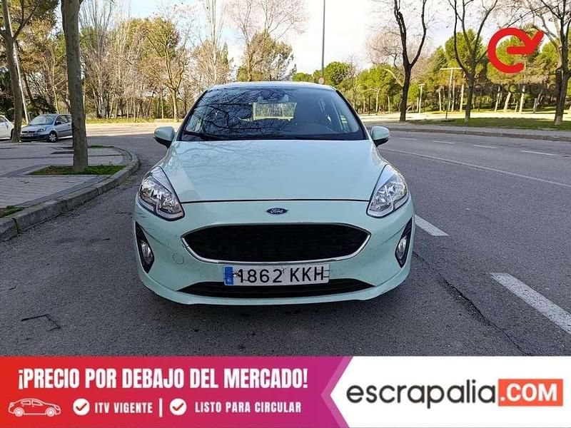 Usado Ford Fiesta Trend 86 CV (63 kW) 2018 Verde Utilitario
