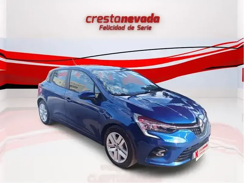 Usado Renault Clio Intens 140 CV (102 kW) 2021 Azul Utilitario