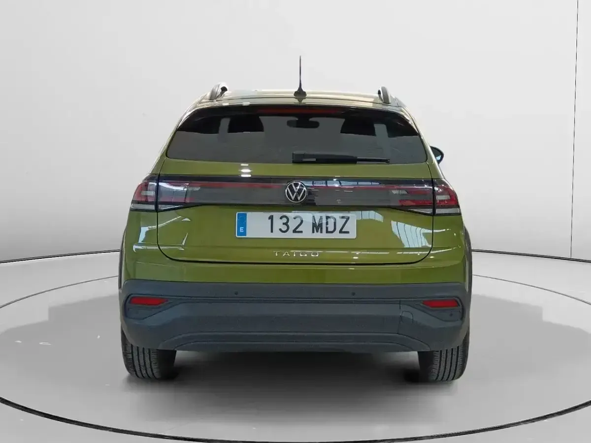 Usado VW Taigo Life 95 CV (69 kW) 2023 Verde SUV