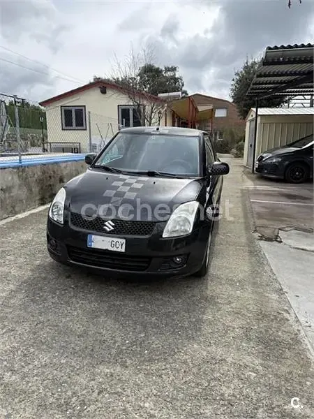 Usado Suzuki Swift GLX 92 CV (67 kW) 2008 Negro Utilitario