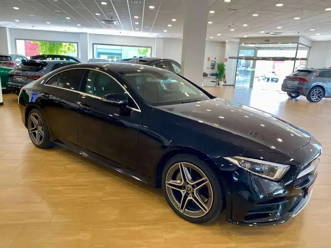 Usado Mercedes CLS450 367 CV (269 kW) 2018 Negro Coupe