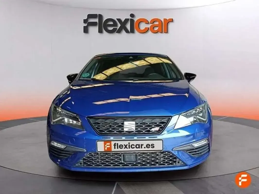 Usado Seat Leon ST CUPRA 290 CV (213 kW) 2019 Azul Familiar