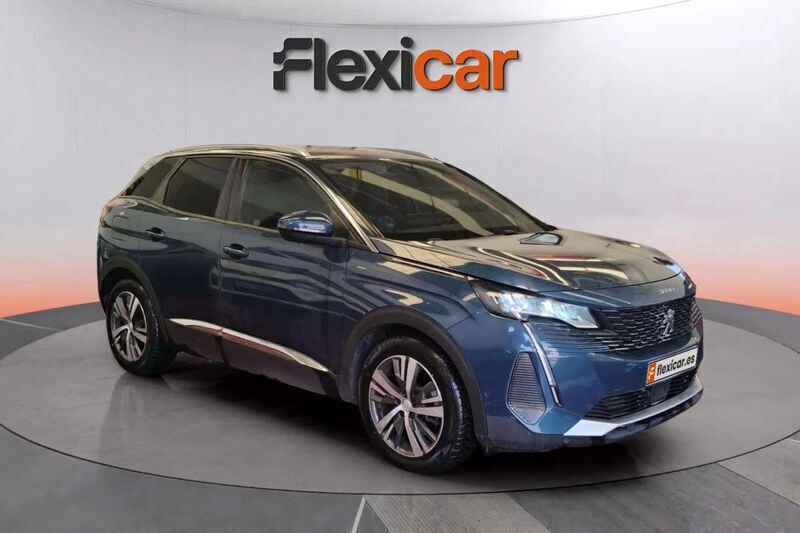 Azul Usado 2021 Peugeot 3008 Allure SUV | 17.090 € (Buen precio) - Imagen 1/4