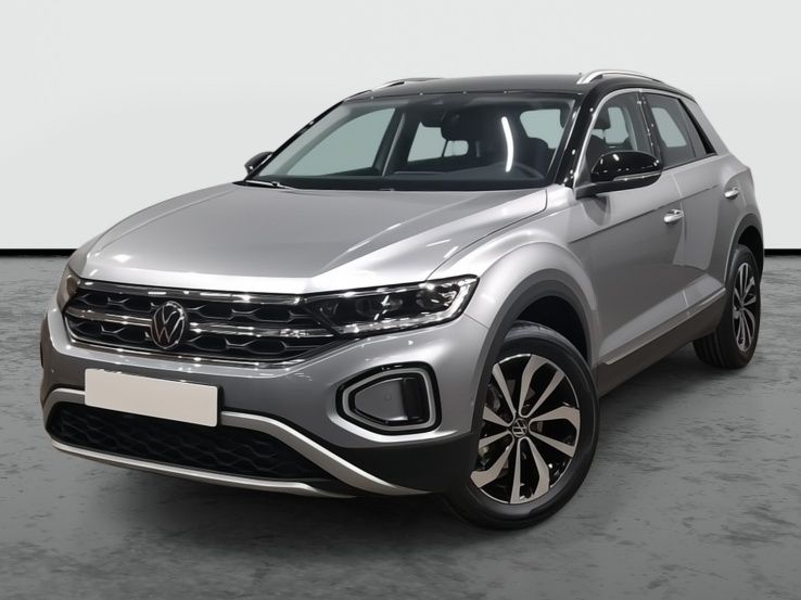 Plata pirita metalizado / techo negro Usado 2025 VW T-Roc Design SUV | 22.990 € (Buen precio) - Imagen 1/4