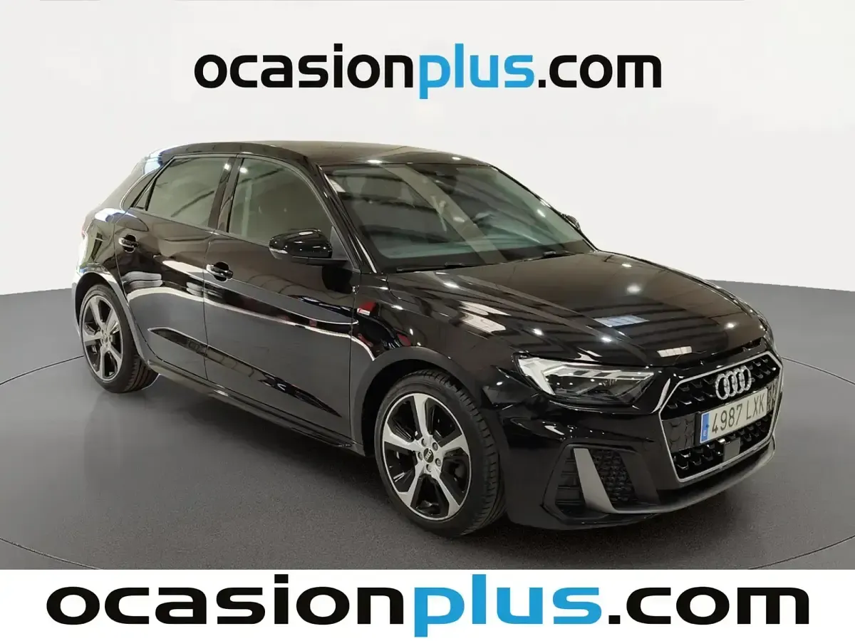 Usado Audi A1 S-Line 110 CV (80 kW) 2022 Negro SUV