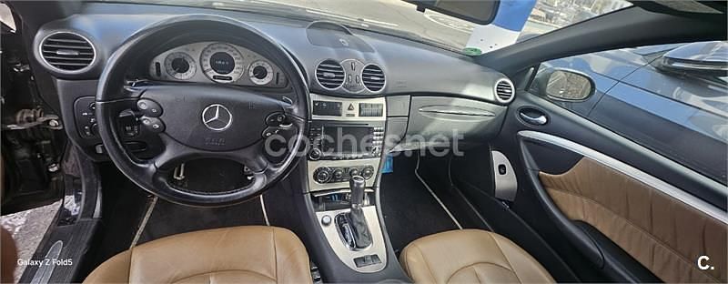 Negro Usado 2009 Mercedes CLK200 Avantgarde Descapotable | 14.000 € (Un poco caro) - Imagen 1/3