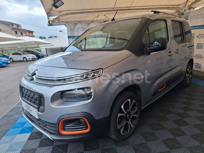 Gris / plata Usado 2020 Citroën Berlingo Shine Monovolumen | 20.900 € (Caro) - Imagen 1/4