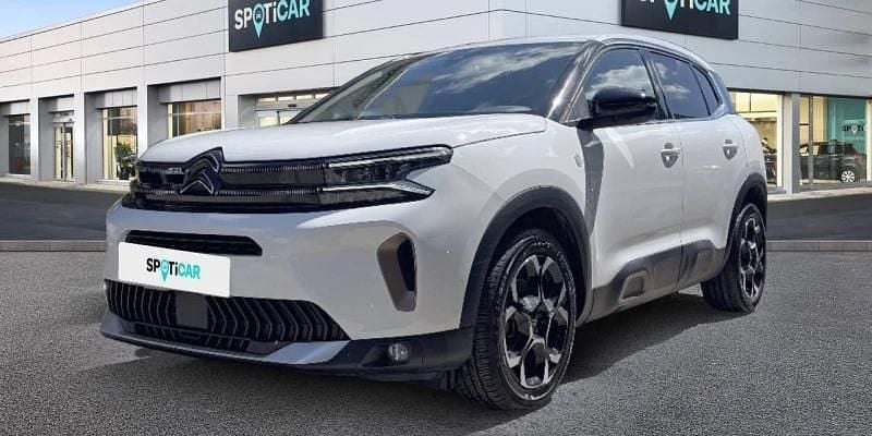 Blanco Usado 2021 Citroën C5 Aircross PureTech SUV | 16.900 € (Un poco caro) - Imagen 1/4
