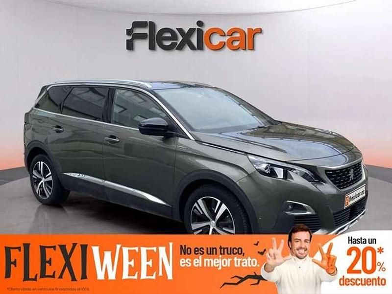 Gris Usado 2020 Peugeot 5008 GT-line SUV | 15.990 € (Super precio) - Imagen 1/4