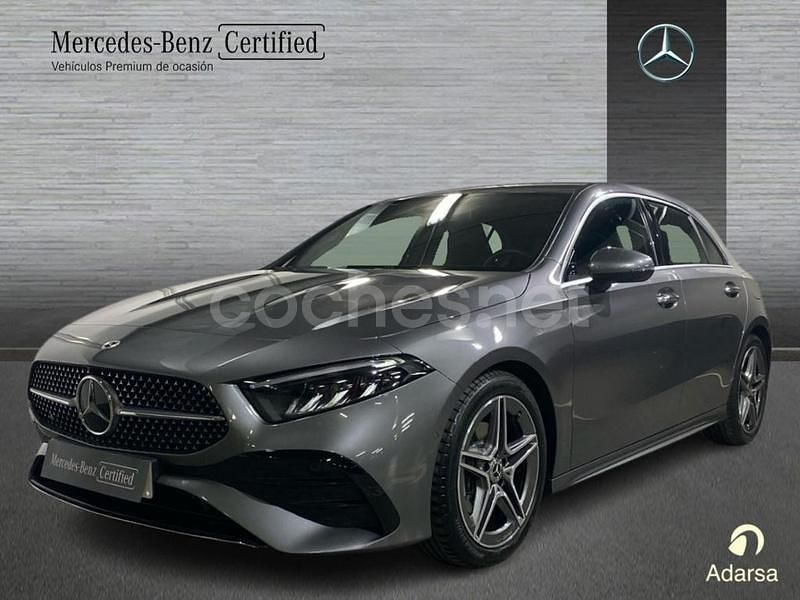 Gris / plata Usado 2024 Mercedes A200 Berlina | 34.900 € (Precio justo) - Imagen 1/4