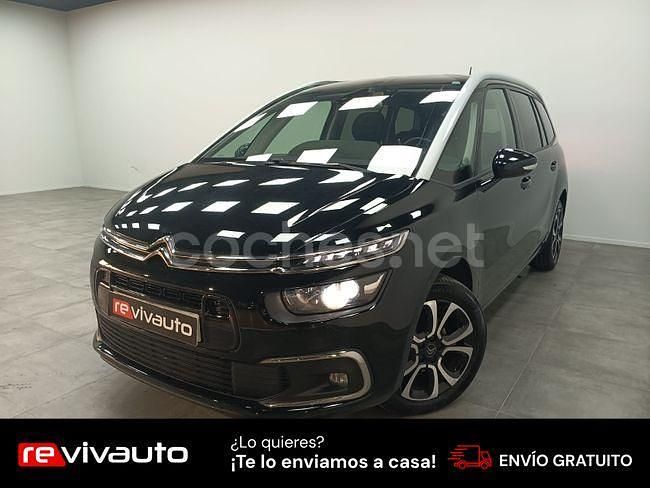 Usado Citroën C4 SpaceTourer Shine 130 CV (95 kW) 2019 Negro Monovolumen