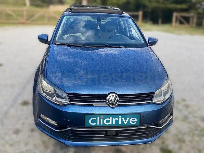 Usado VW Polo Sportline 90 CV (66 kW) 2014 Azul Berlina