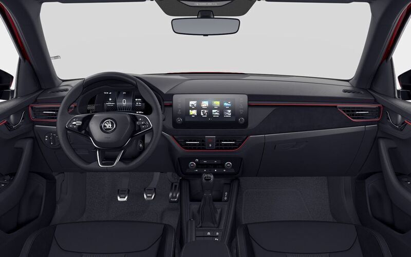 Usado Skoda Kamiq 115 CV (84 kW) 2024 Rojo SUV