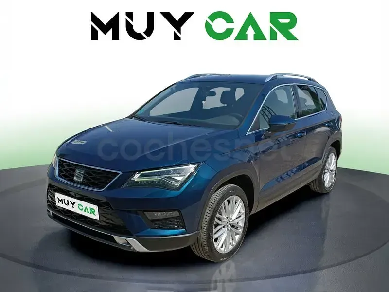 Usado Seat Ateca 150 CV (110 kW) 2018 Azul SUV