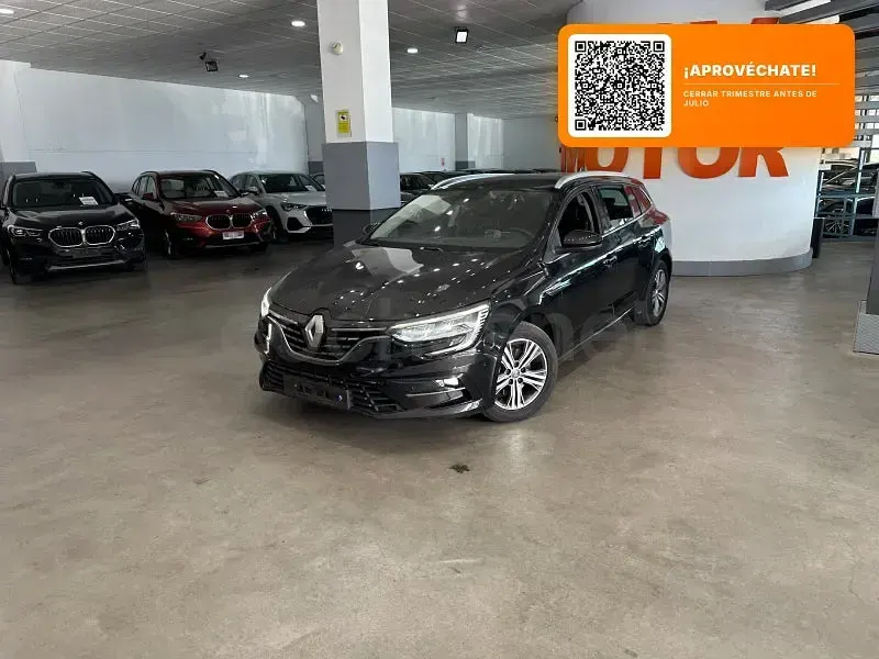 Usado Renault Mégane IV Intens 160 CV (117 kW) 2021 Negro Familiar
