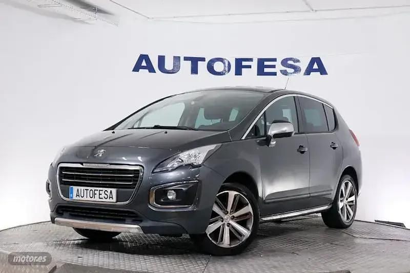 Gris Usado 2015 Peugeot 3008 Allure Monovolumen | 10.250 € (Precio justo) - Imagen 1/4