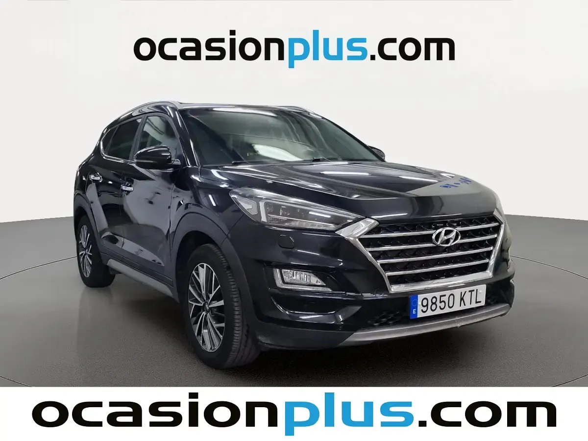 Usado Hyundai Tucson 136 CV (100 kW) 2019 Negro SUV