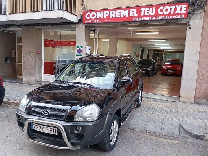 Negro Usado 2007 Hyundai Tucson Comfort SUV | 4500 € (Super precio) - Imagen 1/4