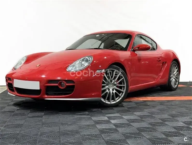 Usado Porsche Cayman 295 CV (216 kW) 2006 Rojo Coupe