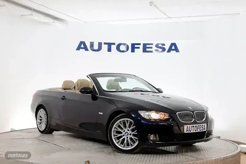 Usado BMW 325 218 CV (160 kW) 2008 Azul Descapotable