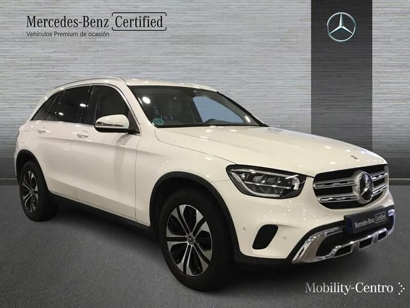 Usado Mercedes GLC220 194 CV (142 kW) 2022 Blanco polar  pintura unicolor