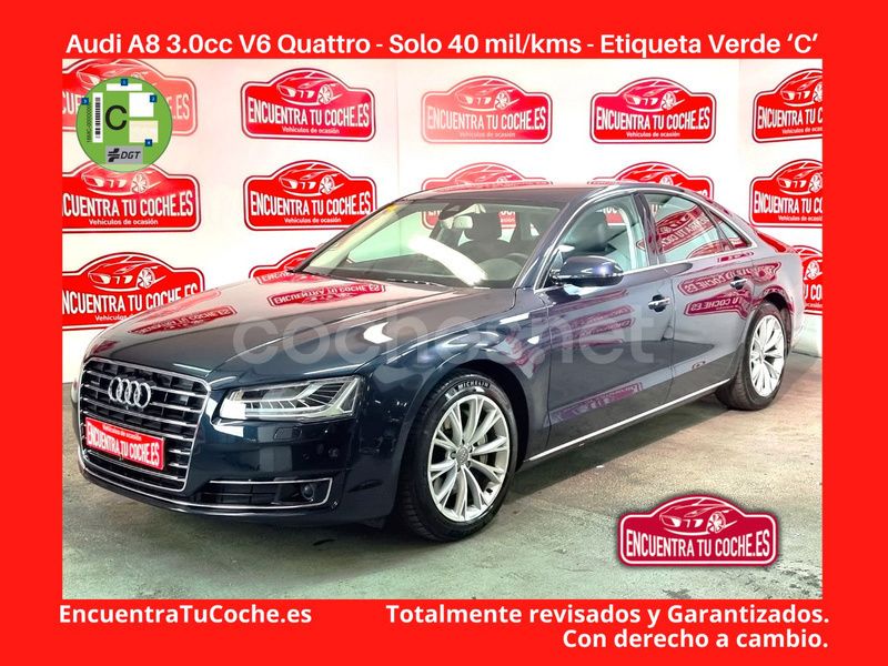 Negro Usado 2015 Audi A8 Berlina | 37.990 € (Precio justo) - Imagen 1/4