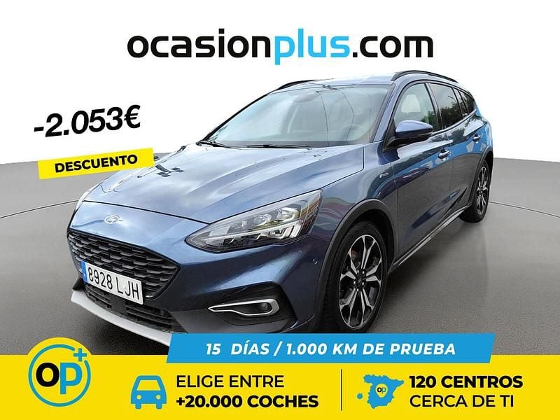 Usado Ford Focus Active 125 CV (91 kW) 2020 Azul Familiar