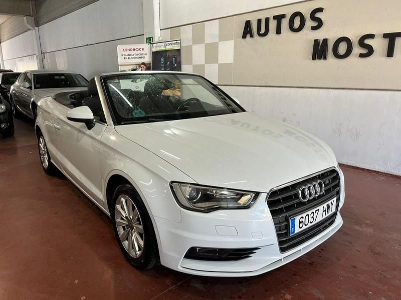 Usado Audi A3 Attraction 150 CV (110 kW) 2014 Blanco Descapotable