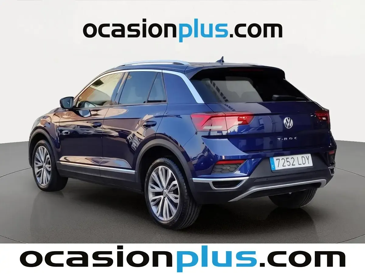 Usado VW T-Roc Sportline 150 CV (110 kW) 2020 Azul SUV