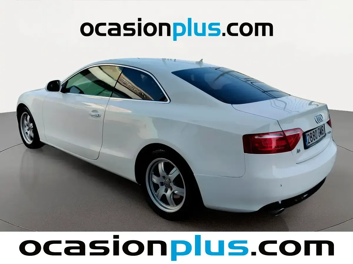 Usado Audi A5 190 CV (139 kW) 2009 Blanco Coupe