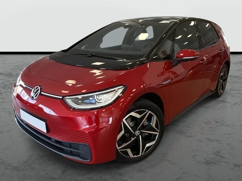 Usado VW ID.3 Pro 106 kW (145 CV) 2023 Rojo intenso metalizado con techo negro Utilitario