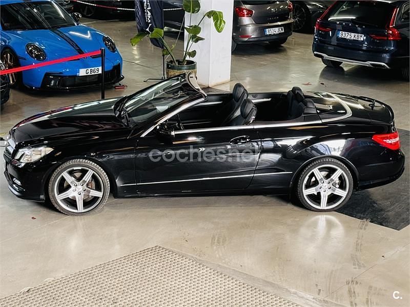 Usado Mercedes E350 Avantgarde 265 CV (194 kW) 2013 Negro Descapotable