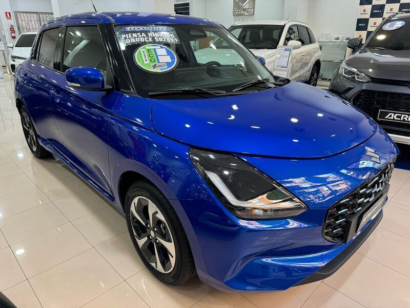 Azul Usado 2024 Suzuki Swift Berlina | 21.755 € (Caro) - Imagen 1/4