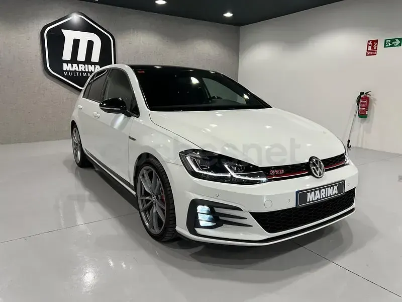 Usado VW Golf VII GTD 184 CV (135 kW) 2017 Blanco Berlina