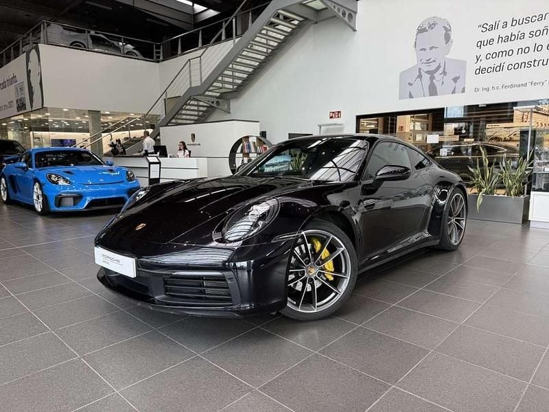 Negro Usado 2021 Porsche 911 Carrera Coupe | 129.000 € (Precio justo) - Imagen 1/4