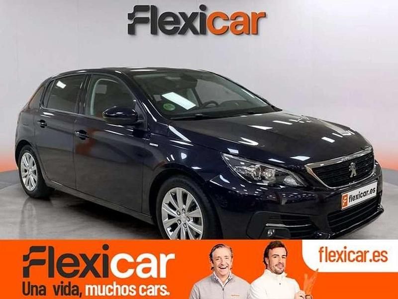 Azul Usado 2020 Peugeot 308 Allure Familiar | 9490 € (Super precio) - Imagen 1/4